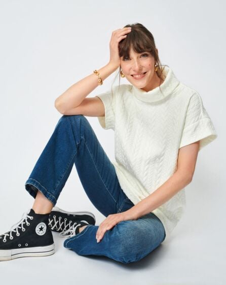 Top en Popeline n° 4 | Burda Easy n°6/2021