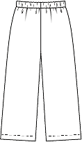 Pantalon en Velours n° 5 | Burda Easy n°6/2021