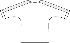 Top en tissu pour sweat-shirt n°122 | Burda Style 12/21