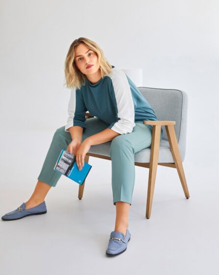 Top en tissu pour sweat-shirt n°122 | Burda Style 12/21