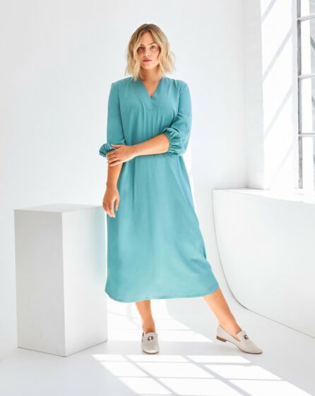 Robe en twill n°124 | Burda Style 12/21