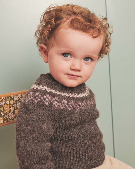 Pullover en jacquard #02 | Burda Mailles n°13 - 2021