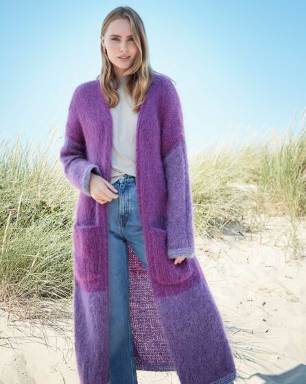 Manteau #07 | Burda Mailles n°13 - 2021