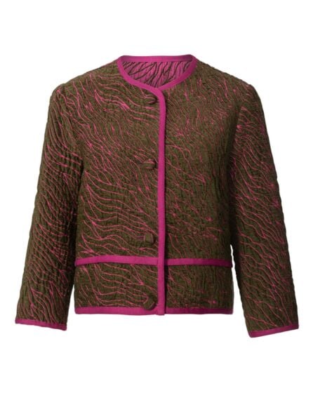 Veste en Jacquard n°102 | Burda Style 01/22