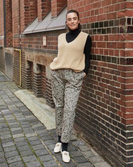 Pantalon en Coton n°123 | Burda Style 01/22