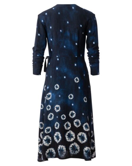 Robe croisée en Crêpe n°106 | Burda Style 03/22