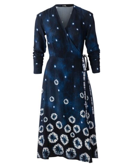 Robe croisée en Crêpe n°106 | Burda Style 03/22