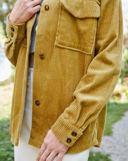 Chemise en Velours n°107 | Burda Style 03/22