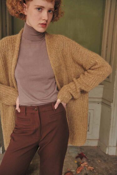 Gilet long #08 | Burda Mailles n°14 - 2022