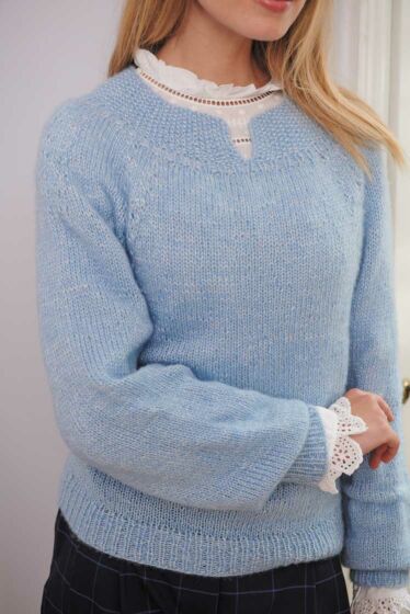 Pullover en top down #12 | Burda Mailles n°14 - 2022