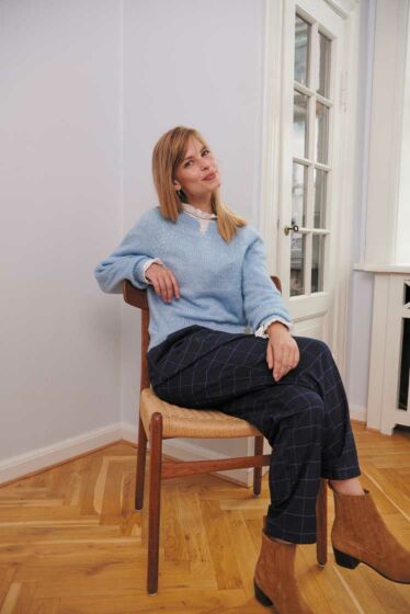 Pullover en top down #12 | Burda Mailles n°14 - 2022