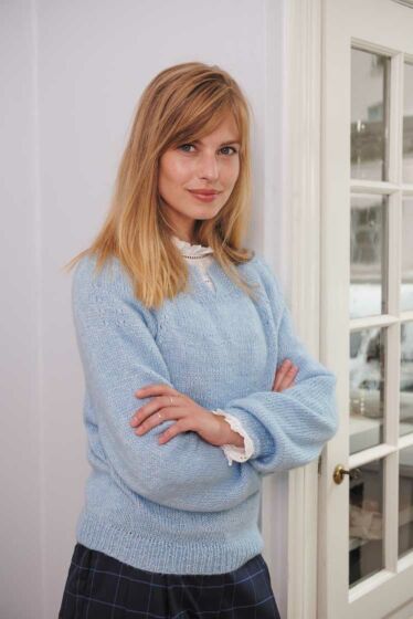 Pullover en top down #12 | Burda Mailles n°14 - 2022