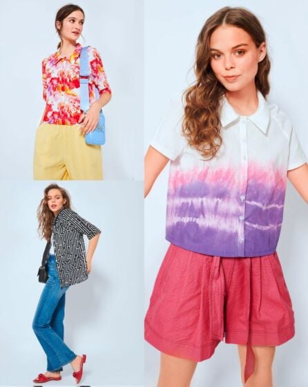 Blouse en Popeline n°3 | Burda Easy 4/2021