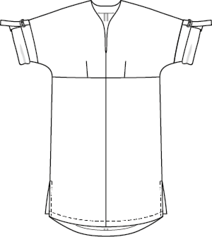 Robe en Tissu léger n°124 | Burda Style 02/22