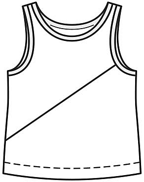 T-shirt en coton n° 9 | Burda Easy Kids n°1/2022