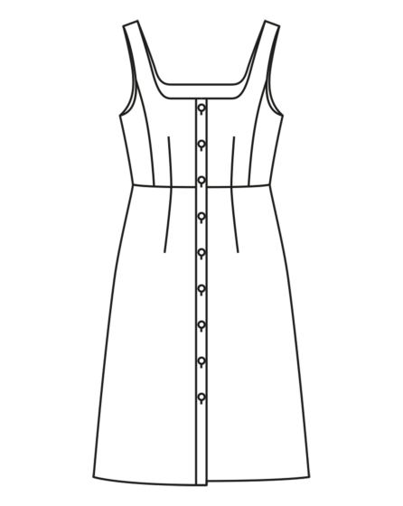 Robe en Coton n°105 | Burda Style 04/22