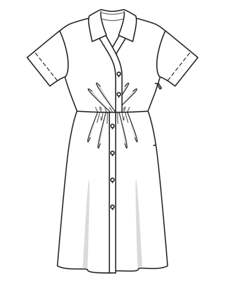 Robe en Coton n°109 | Burda Style 04/22