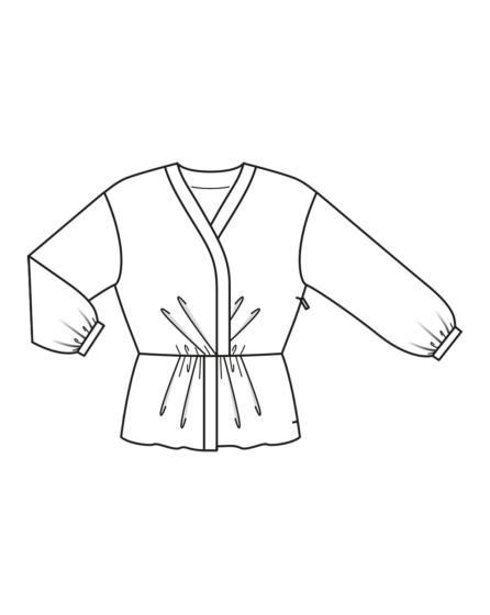 Chemisier en Seersucker n°110 | Burda Style 04/22