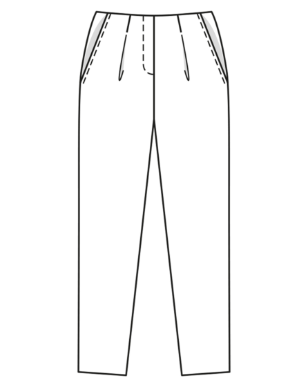 Pantalon en Viscose n°111 | Burda Style 04/22