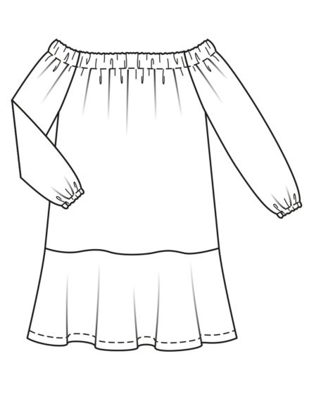 Robe en Jersey n°112 | Burda Style 04/22
