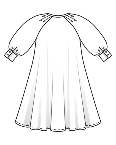 Robe en Viscose n°115 | Burda Style 04/22