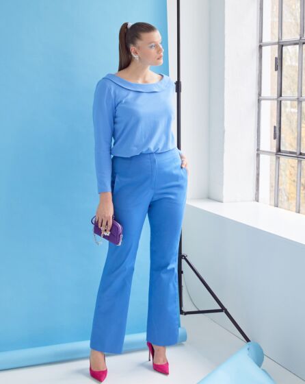 Pantalon en Coton n°126 | Burda Style 04/22