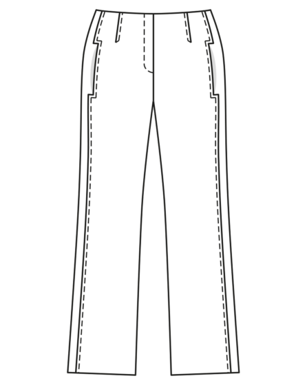 Pantalon en Coton n°126 | Burda Style 04/22