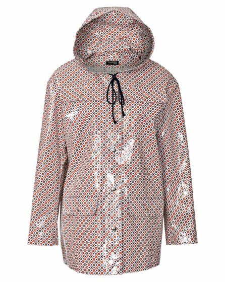 Veste à capuche en coton enduit n° 5 | Burda Easy n°2 Mar/Avr/2022