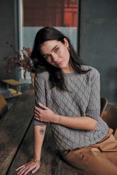 Pullover au point en relief #09 | Burda Mailles n°15 - 2022
