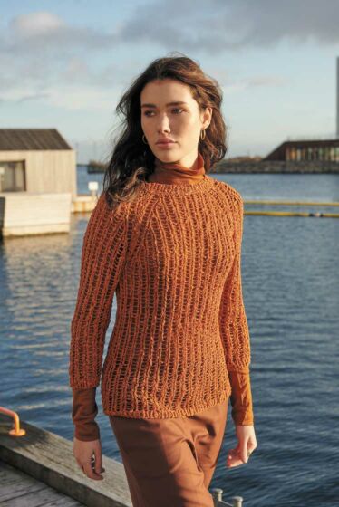 Pullover en point ajouré #28 | Burda Mailles n°15 - 2022