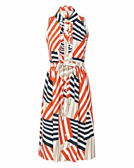 Robe chemisier en Polyester n°102 | Burda Style 05/22