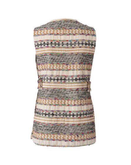 Gilet en jacquard n°101 | Burda Style 06/22