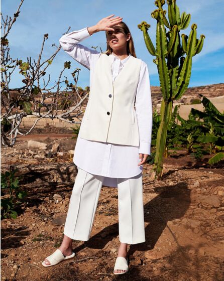 Gilet en jacquard n°101 | Burda Style 06/22