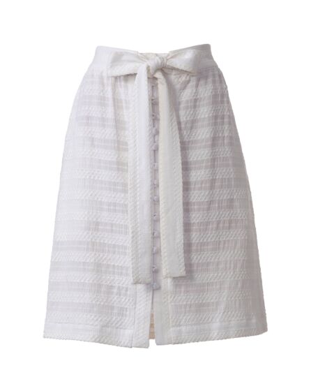 Jupe en seersucker n°104 | Burda Style 06/22