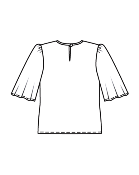 Top en viscose n°119 | Burda Style 06/22