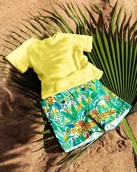 Short pour enfants en coton n°132 | Burda Style 06/22