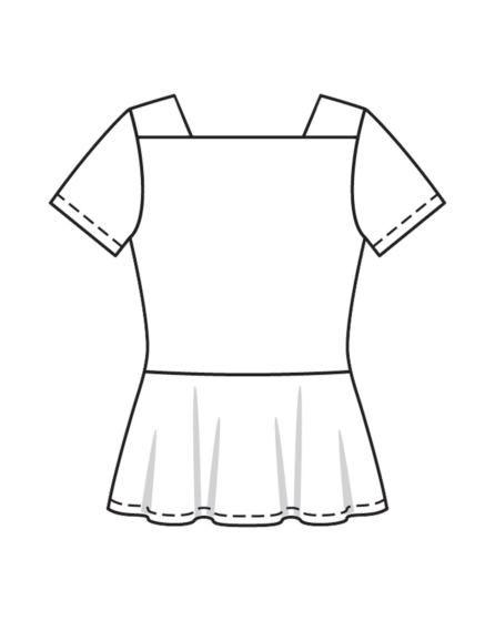 Top en jersey n° 1 | Burda Easy n°3 Mai/Juin/2022