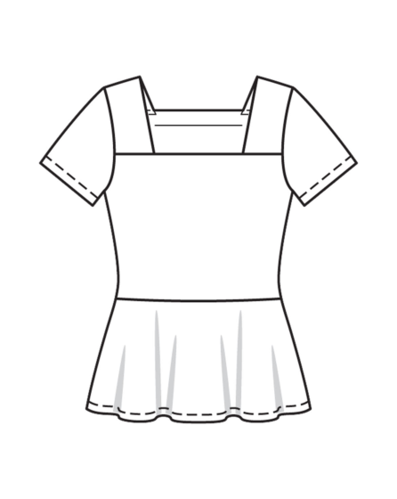 Top en jersey n° 1 | Burda Easy n°3 Mai/Juin/2022