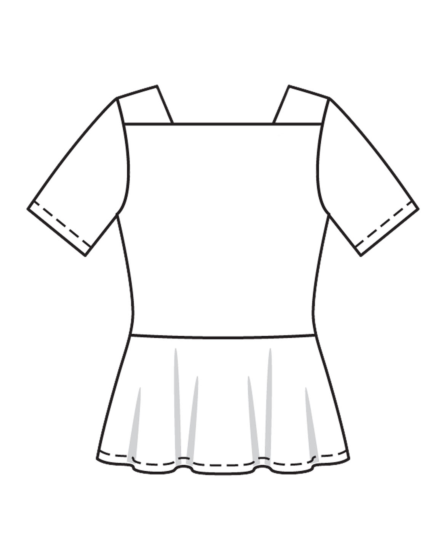 Top en jersey n° 1 | Burda Easy n°3 Mai/Juin/2022