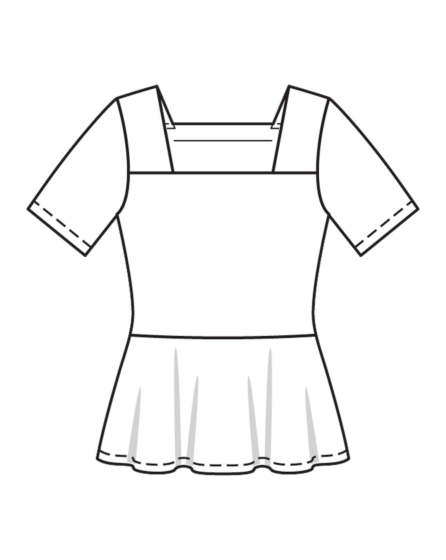 Top en jersey n° 1 | Burda Easy n°3 Mai/Juin/2022