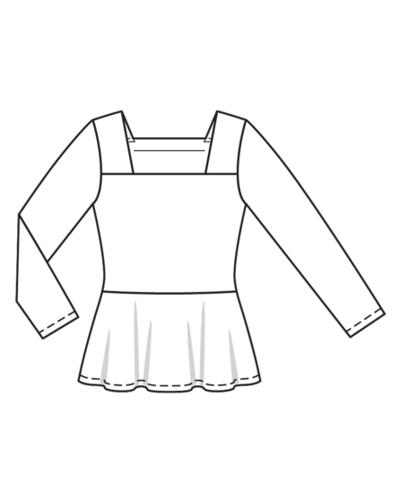 Top en jersey n° 1 | Burda Easy n°3 Mai/Juin/2022