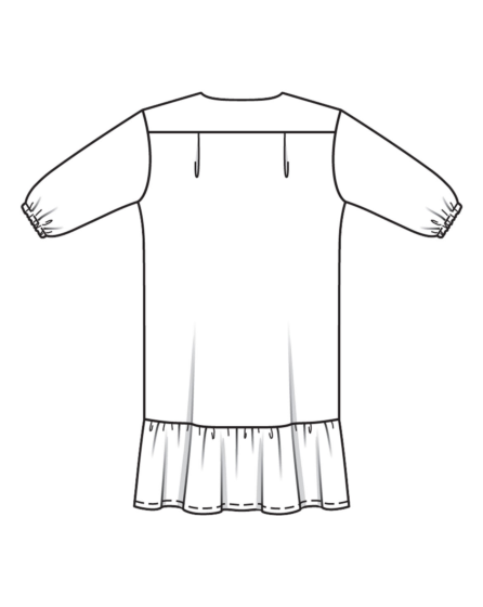 Robe en voile n° 2 | Burda Easy n°3 Mai/Juin/2022