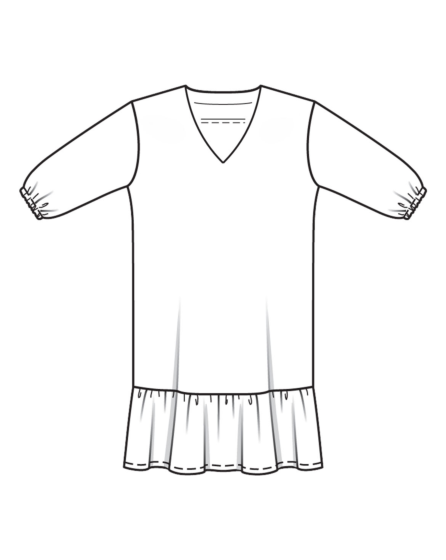 Robe en voile n° 2 | Burda Easy n°3 Mai/Juin/2022