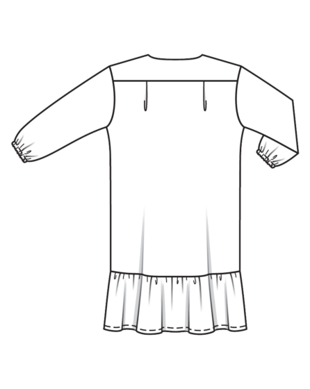Robe en voile n° 2 | Burda Easy n°3 Mai/Juin/2022