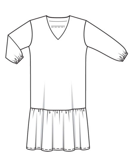 Robe en voile n° 2 | Burda Easy n°3 Mai/Juin/2022