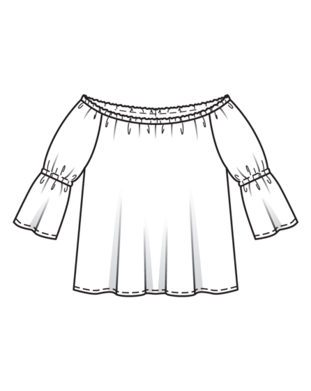 Top en voile n° 5 | Burda Easy n°3 Mai/Juin/2022