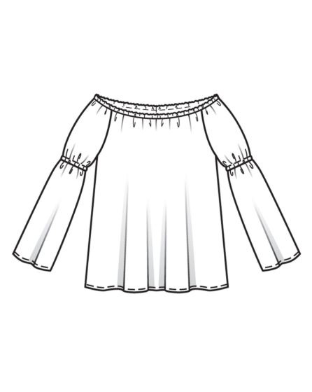 Top en voile n° 5 | Burda Easy n°3 Mai/Juin/2022