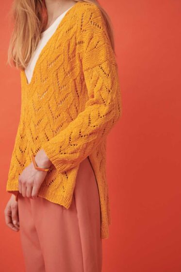 Pullover en point ajouré #25 | Burda Mailles n°16 - 2022