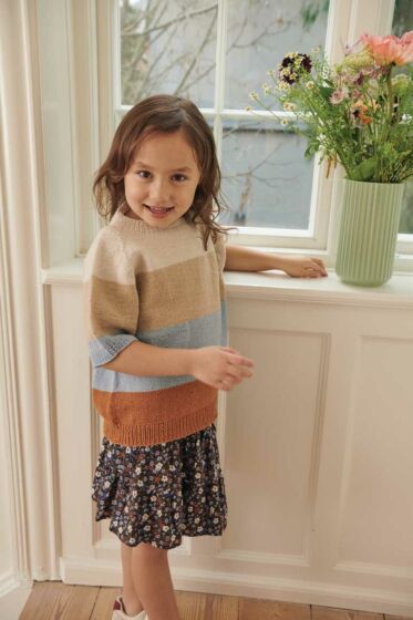 Pullover tricoté du haut vers le bas #31 | Burda Mailles n°16 - 2022