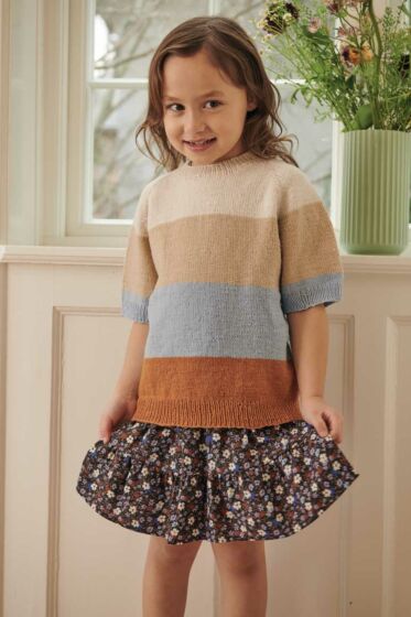 Pullover tricoté du haut vers le bas #31 | Burda Mailles n°16 - 2022